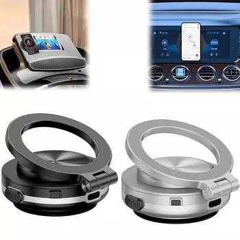 Многофункциональный магнитный держатель для телефона, электрическая присоска, вращение на 360°, для автомобиля, кухни, ванной комнаты