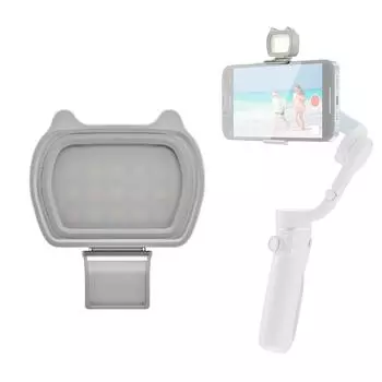 Многофункциональный магнитный заполняющий светильник STARTRC, портативный светодиодный светильник с 3 регулируемыми цветами серый