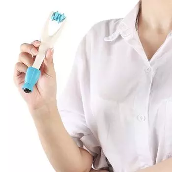 Многофункциональный массажер для пальцев Dredge The Meridians Экологичный акупрессурный массажный роликовый ручной инструмент синий