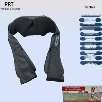 Многофункциональный массажер для плеч и шеи с подогревом и разминанием US Plug