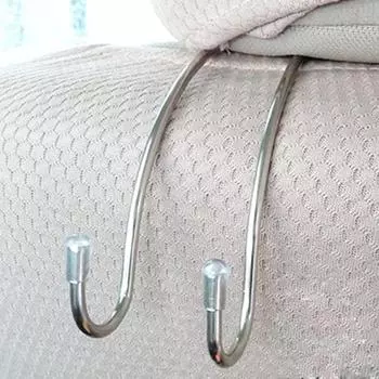Многофункциональный металлический автомобильный подголовник вешалка для сумки крючок держатель для сумки кошелек ткань для хранения продуктов автомобильный зажим для крепления