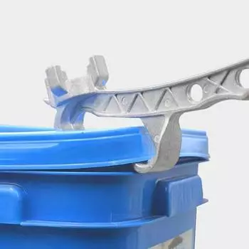 Многофункциональный металлический открывалка для ведер, крышек для бочек с краской, консервных банок, меда, пива, ведер, инструмент для открывания, ручной открывалка, инструмент для снятия 24.5cm