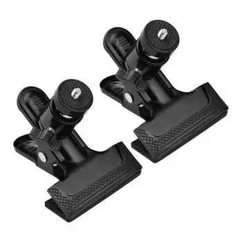 Многофункциональный металлический зажим Andoer для фотосъемки с вращающейся шаровой головкой для штативов для фотоаппаратов 1 pcs