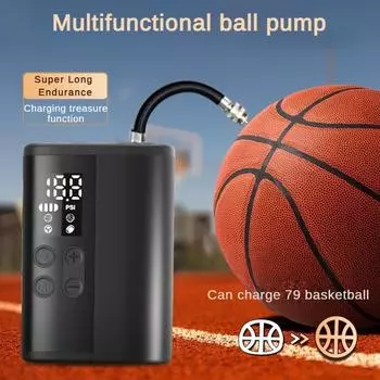 Многофункциональный мини-мяч универсальный насос портативный оснащен функцией подсветки электрический насос для накачивания новый 90*63*40 мм