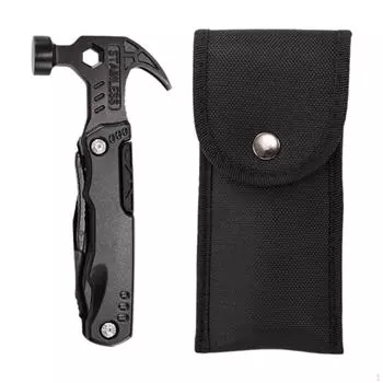 Многофункциональный молоток-гвоздодер, плоскогубцы, аварийный инструмент для слесаря-монтажника для кемпинга