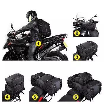 Многофункциональный мотоциклетный рюкзак, водонепроницаемый, сумка для переноски, большая вместимость, сумка для мотокросса, дорожный рюкзак для багажа 10