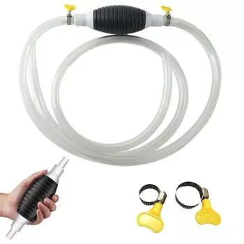 Многофункциональный насос для всасывания жидкости, подходит для топливных, бензиновых, дизельных, бензиновых, масляных, водяных насосов, инструментов