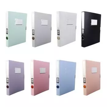 Многофункциональный настольный ящик для хранения, утолщенный чехол для документов, отдел кадров B