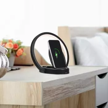 Многофункциональный настольный светильник с 41 светодиодом, настольный светильник рядом с лампой, чувствительное управление освещением, 3 уровня хаки