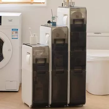 Многофункциональный органайзер, ящики со швом, многослойный органайзер для ванной комнаты, прозрачный визуальный ящик для хранения, водонепроницаемый офисный ящик