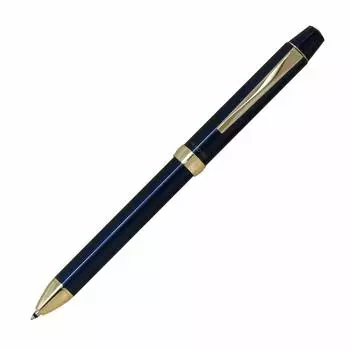 Многофункциональный пишущий инструмент Pilot Ridge 3 Color Ball Sharp Navy 3+1 0,7 мм черный/красный/синий+0,5 мм BTHRT5SR-NV тёмно-синий
