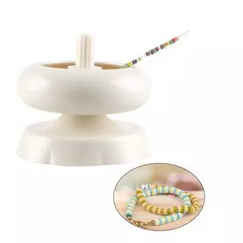 Многофункциональный пластиковый набор для нанизывания бусин с изогнутой иглой с большим ушком, быстрый инструмент для самостоятельного изготовления бисера для изготовления ювелирных изделий