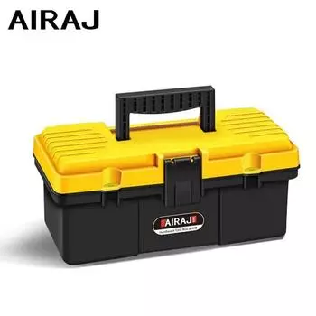Многофункциональный пластиковый портативный ящик для инструментов AIRAJ, большой размер, высокая твердость, профессиональные инструменты для обслуживания электриков