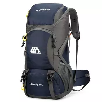 Многофункциональный походный рюкзак большой емкости для мужчин, спортивный рюкзак для путешествий, сумка для женщин, 50 л, походный рюкзак для скалолазания, рыбалки