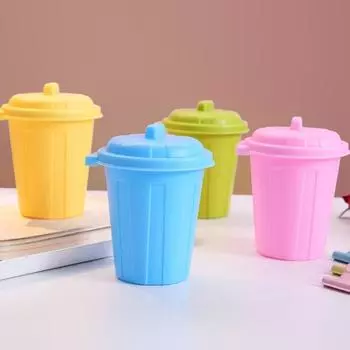 Многофункциональный покрытый настольный держатель для ручек, ящик для хранения канцелярских принадлежностей для офиса и школы зелёный