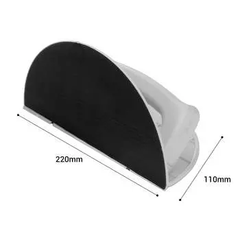 Многофункциональный полукруглый угловой шлифовальный инструмент Наждачная бумага Самоклеящийся 90-градусный шлифовальный инструмент для гипсокартона Держатель шлифовальной бумаги