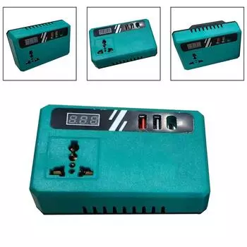 Многофункциональный портативный инвертор для Dayi с входным напряжением DC18V21V зелёный