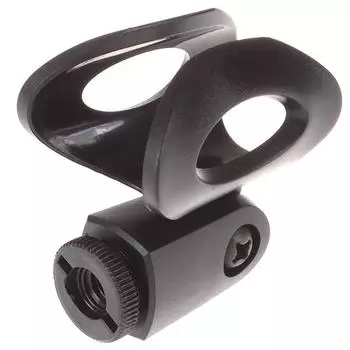 Многофункциональный практичный портативный держатель для микрофона, универсальная подставка с зажимом для сцены чёрный