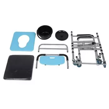 Многофункциональный прикроватный стул-комод с регулируемой высотой, складной утолщенный прикроватный ком