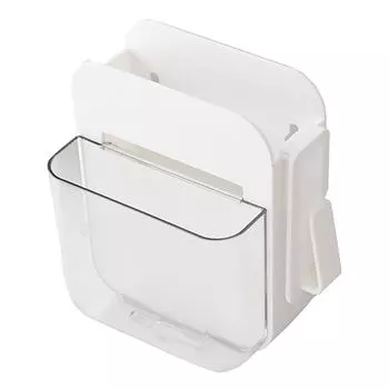 Многофункциональный прозрачный настенный держатель для пульта дистанционного управления, зарядное устройство для мобильного телефона, канцелярские принадлежности, косметика Small чистый