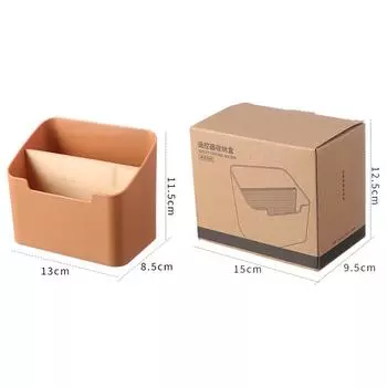 Многофункциональный ящик для хранения, пульт дистанционного управления для телевизора, кондиционера, практичная коробка для салфеток, ящик для хранения домашней косметики зелёный