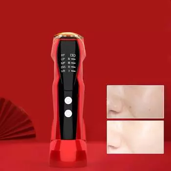 Многофункциональный радиочастотный косметологический инструмент для лифтинга, укрепления кожи, устранения световых морщин, омоложения кожи, косметологического оборудования чёрный