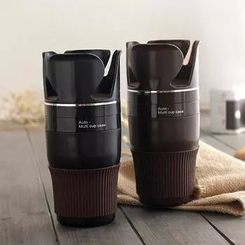 Многофункциональный регулируемый автомобильный держатель для стакана Автомобильный телефон чёрный