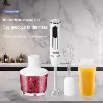 Многофункциональный ручной кухонный комбайн: Соковыжималка для детского питания и мясорубка с лезвием из нержавеющей стали. HW-2105H