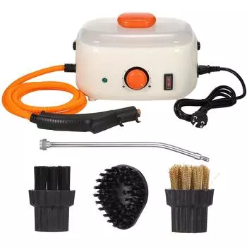 Многофункциональный ручной пароочиститель, электрический пар высокого давления 2500 Вт, мобильная очистка EU Plug бежевый