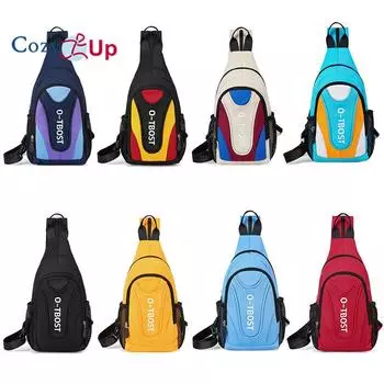 Многофункциональный рюкзак через плечо Cosy Up на одно и два плеча, ткань Оксфорд, мужская и женская нагрудная сумка через плечо 33x18x7cm красный