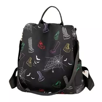 Многофункциональный рюкзак для женщин, универсальная водонепроницаемая противоугонная сумка двойного назначения, большая вместимость, школьная сумка из ткани Оксфорд