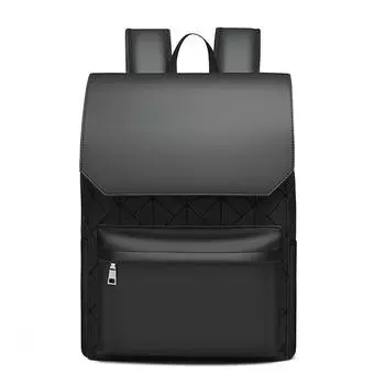 Многофункциональный рюкзак с геометрическим бриллиантом, мужская сумка для компьютера, рюкзак, модная дорожная сумка из искусственной кожи для отдыха