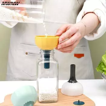 Многофункциональный с фильтром силиконовый гель складной складной стиль воронка бункер кухонный инструмент портативный дозатор жидкости инструменты