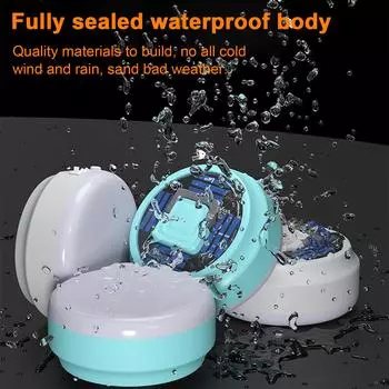 Многофункциональный с металлическим крючком, водонепроницаемый рабочий фонарик, уличный солнечный свет, портативная лампа для кемпинга, уличное оборудование синий