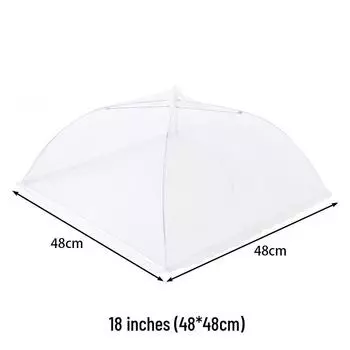 Многофункциональный сетчатый чехол для еды на открытом воздухе для пикника - идеально подходит для хранения еды во время обеда на свежем воздухе или в помещении. Model A