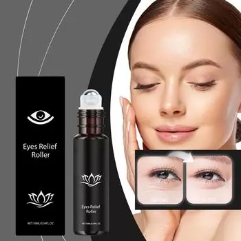 Многофункциональный шарик масла для глаз Light Lines Compact Anti-aging Увлажняющий Устранение морщин Устранение черных мешков под глазами Массажный уход 10 мл