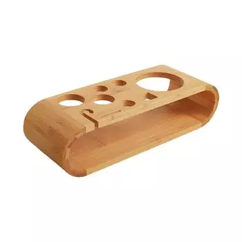 Многофункциональный шейкер для коктейлей, деревянная стойка, настольная подставка, подарочный набор для бара, набор для вечеринки, кухни, свадьбы, бара, начинающих