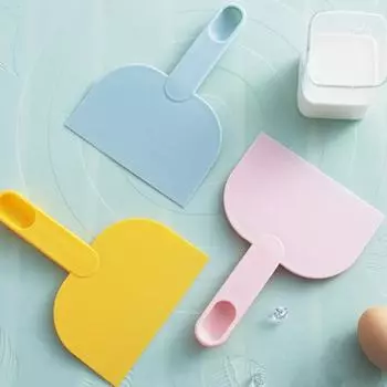 Многофункциональный шпатель для крема, DIY скребок для теста, резак для торта, инструмент для выпечки, товары для распродажи зелёный