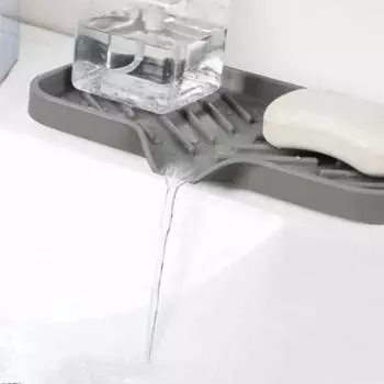 Многофункциональный силиконовый коврик для сушки столешницы, термоизоляционный коврик для брызг, утолщенный брызговик для раковины