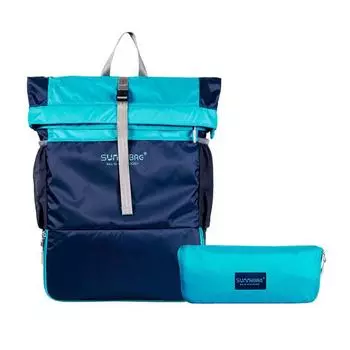 Многофункциональный складной рюкзак для походов и альпинизма большой вместимости — портативный и настраиваемый 40L синий