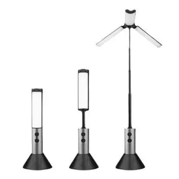 Многофункциональный складной уличный фонарь для кемпинга 3000 мАч перезаряжаемый телескопический фонарь регулируемый водонепроницаемый для путешествий и походов