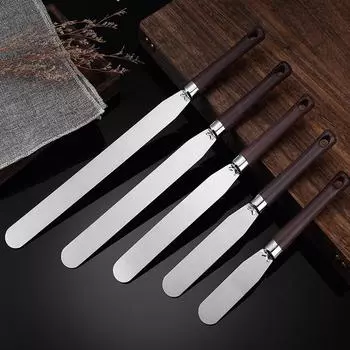 Многофункциональный скребок из нержавеющей стали для крема и лопатка для чизкейка