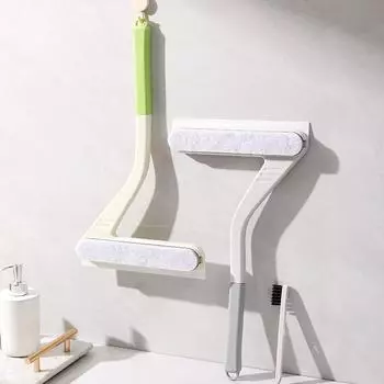 Многофункциональный стеклоочиститель 7-типа стеклоочиститель для ванной комнаты скребок с маленькой щеткой