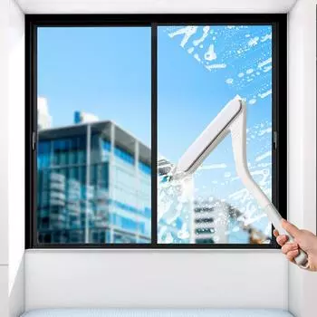 Многофункциональный стеклоочиститель 7-типа стеклоочиститель для ванной комнаты скребок с маленькой щеткой