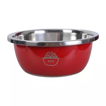 Многофункциональный таз из нержавеющей стали с утолщенной конструкцией, миска для слива продуктов с крышкой для эффективного использования на кухне A