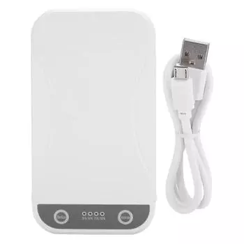 Многофункциональный телефон с ультрафиолетовым светом, коробка для чистки рта, муфель, аксессуар для мытья