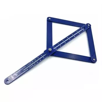 Многофункциональный транспортир, угловой искатель, угольник, линейка, транспортир, модель для деревообработки, ремесленный угловой угольник