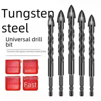 Многофункциональный твердосплавный инструмент для вскрытия отверстий в бетоне, плитке и цементных стенах 6mm