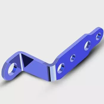 Многофункциональный удлинительный кронштейн для модификации мотоциклов и электромобилей: Зеркало заднего вида и крепление для фары Multi-function Bracket синий