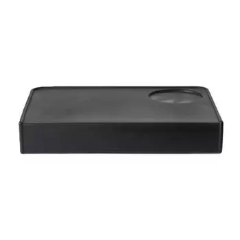 Многофункциональный угловой коврик для кофе, тонкая работа, прочный коврик для подделки стола для эспрессо One Size чёрный